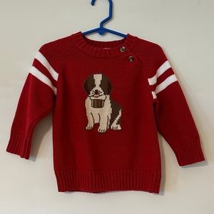 Adorable Gymboree Cotton Dog Sweater (18-24 months)